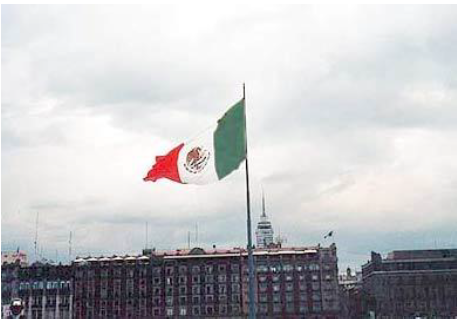 Palacio del Gobierno, Ciudad de México, 1980.