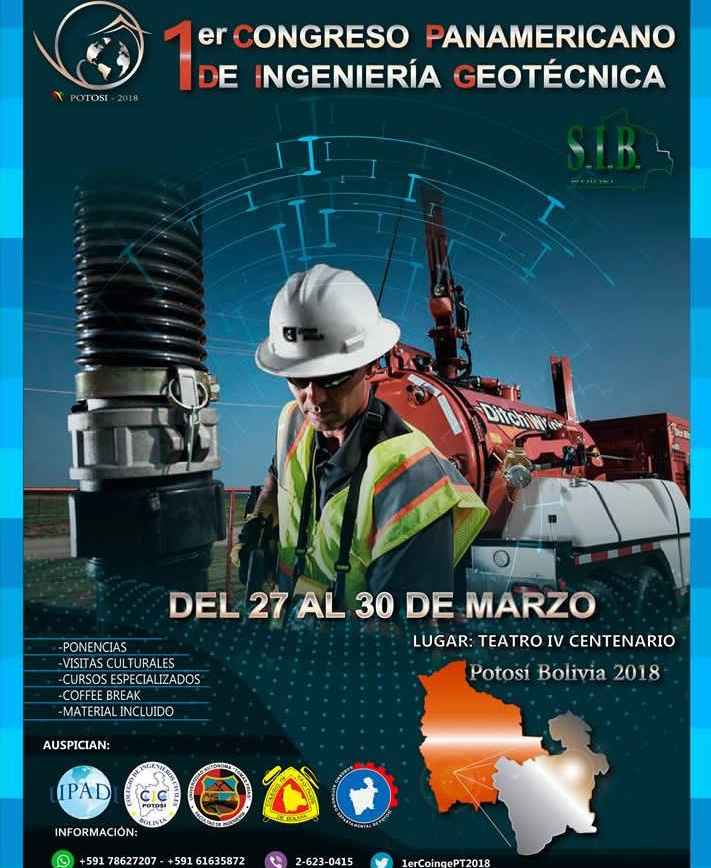 Primer Congresso Panamericano de Ingeniería Geotécnica