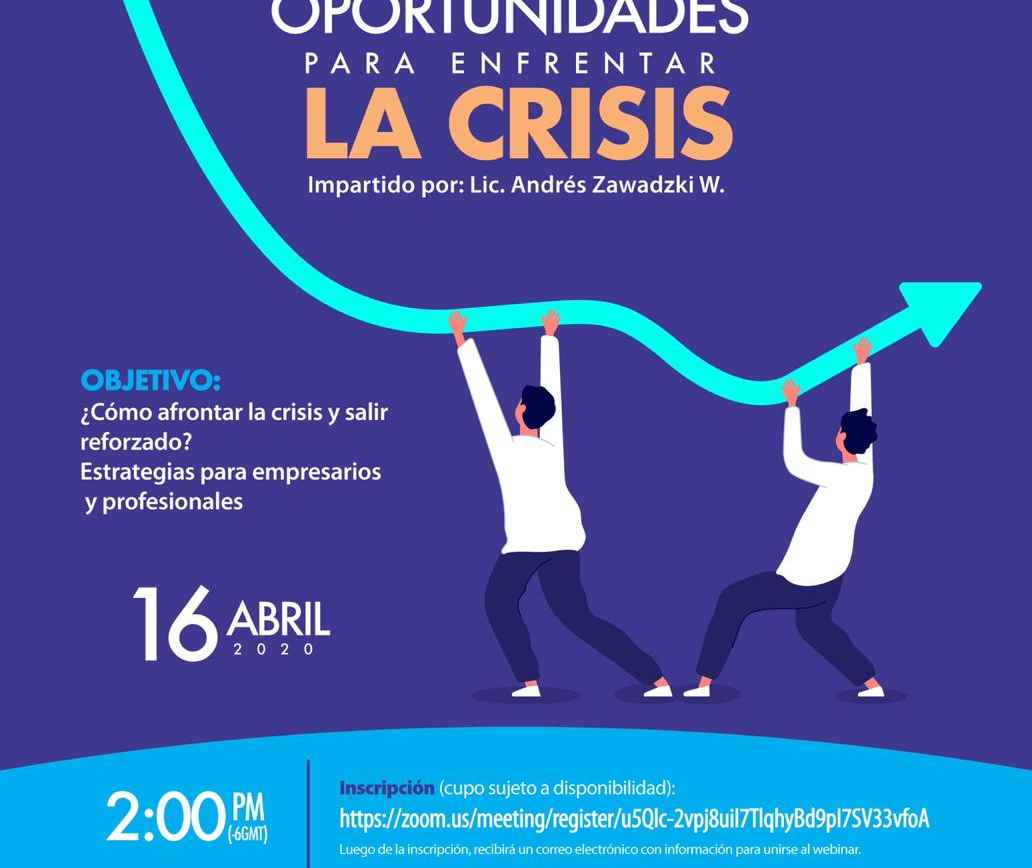Webinar Gratuito: Oportunidades para enfrentar la crisis