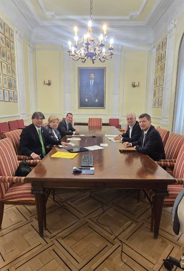 Reunión de trabajo entre el Presidente de la UPADI y el Colegio de Ingenieros de España