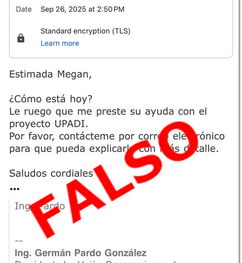 Correo Falso